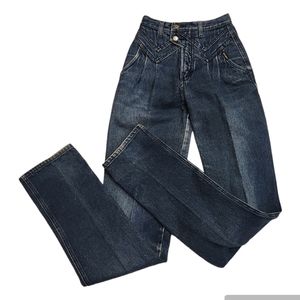 Vtg Rockies Rocky Mountain Clothing Co bareback jeans Long XXS